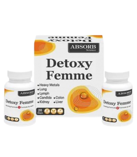 Detoxy Femme Kit 20 Day 40 + 40 Vegi Capsules | Safest & Easiest Shopping Vitamins Online | VITASHOP