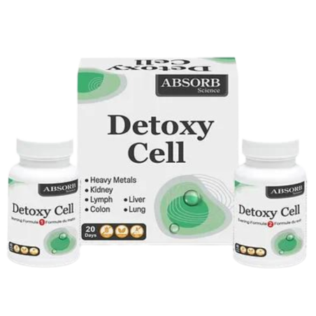 Absorb Science 앱솔브 사이언스 Detoxy Cell Kit 20 Day for Women & Men 40 + 40 식물성 캡슐 | 매일 업데이트되는 특가 상품 | VITASHOP