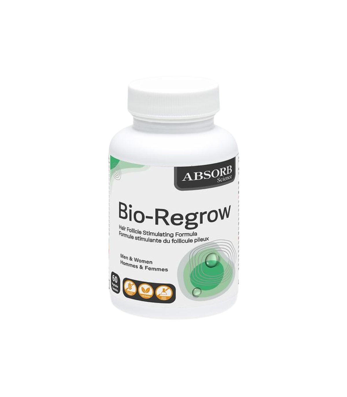 Bio-Regrow Hair Folicle Stimulating Formula 60 Vegi Capsules | Safest & Easiest Shopping Vitamins Online | VITASHOP