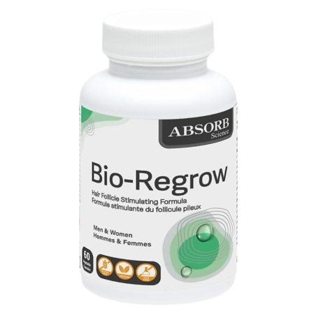 Absorb Science 앱솔브 사이언스 Bio-Regrow Hair Folicle Stimulating Formula 60 베지 캡슐 | 매일 업데이트되는 특가 상품 | VITASHOP