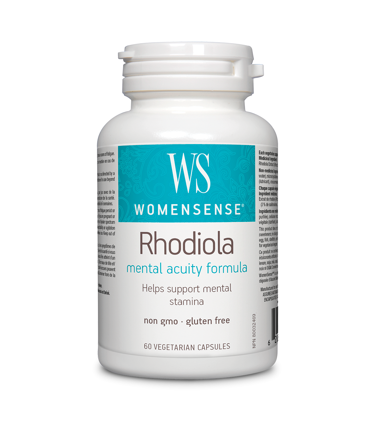 WomenSense 우먼센스 Rhodiola 500 mg 60 식물성 캡슐 | 매일 업데이트되는 특가 상품 | VITASHOP