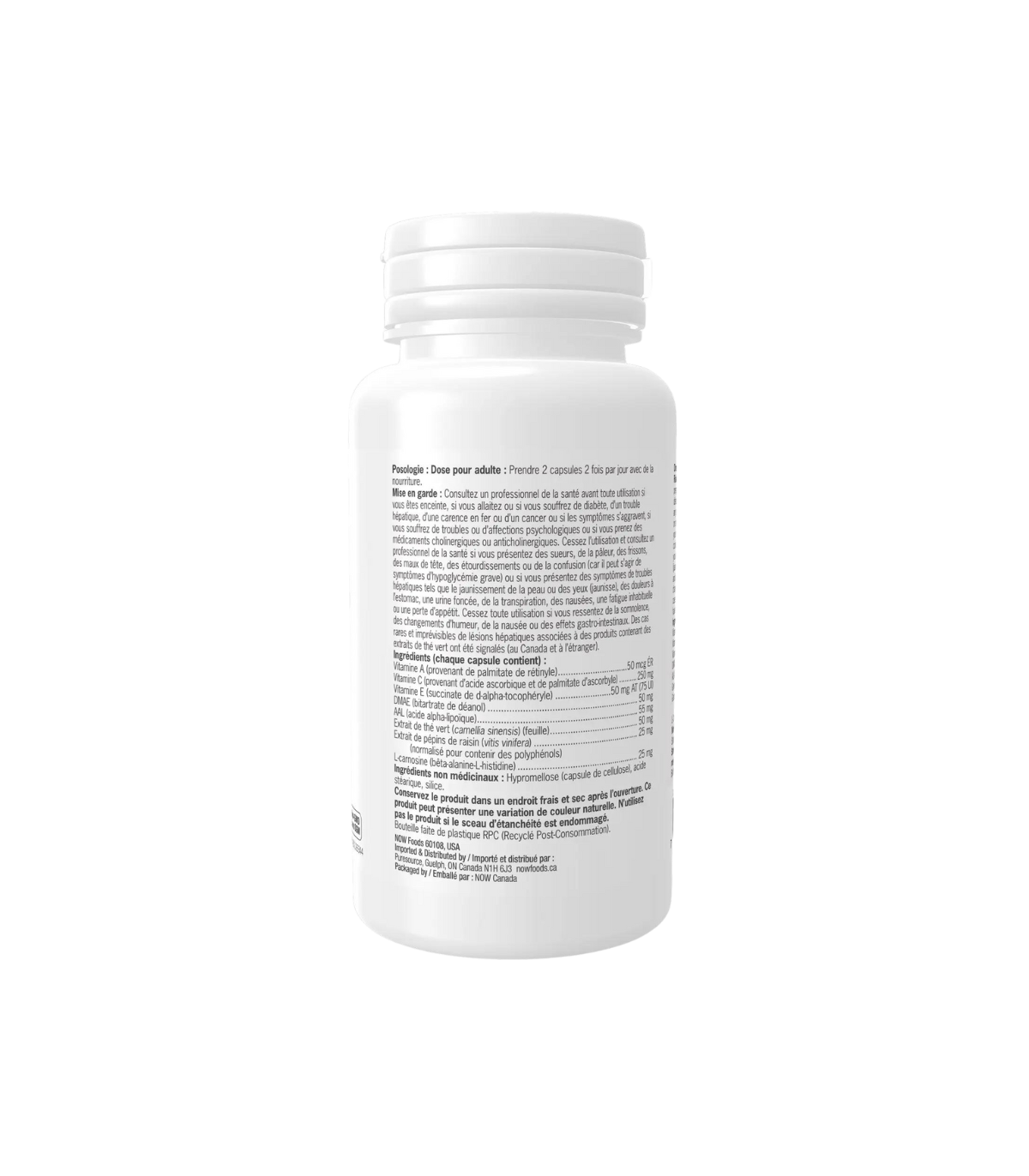 Now Foods Antioxidant Skin Protection Veg 60 Capsules