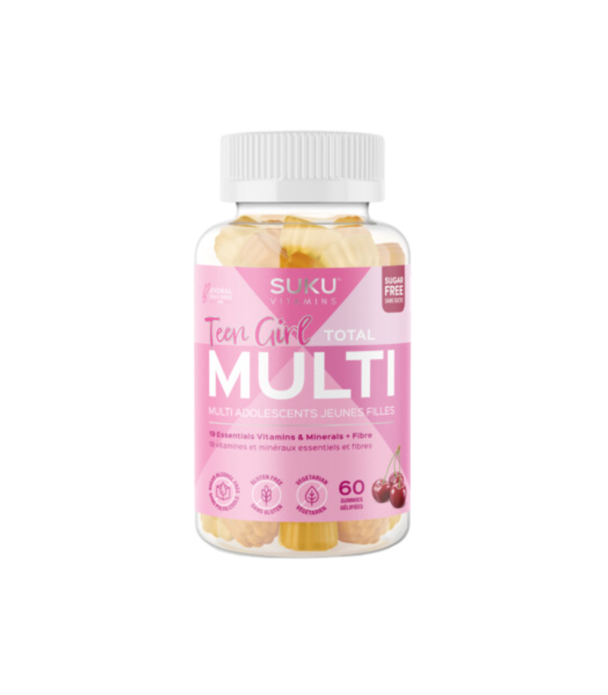 Suku Vitamins Teen GIrl Total Multi 60 软糖