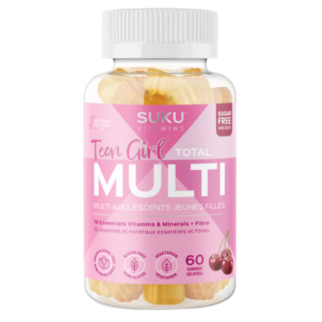 Suku Vitamins Teen GIrl Total Multi 60 软糖