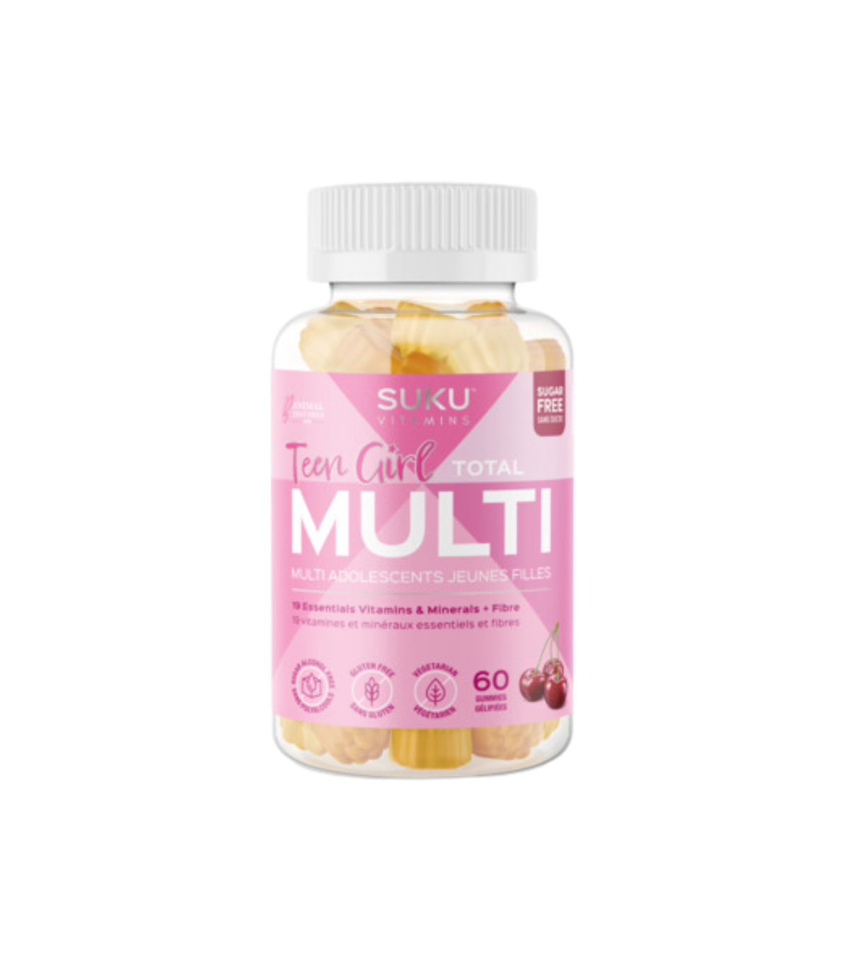 Suku Vitamins Teen GIrl Total Multi 60 软糖