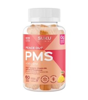 SUKU VITAMINS Peace Out PMS 60 Gummies