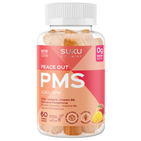SUKU VITAMINS 피스 아웃 PMS 60구미