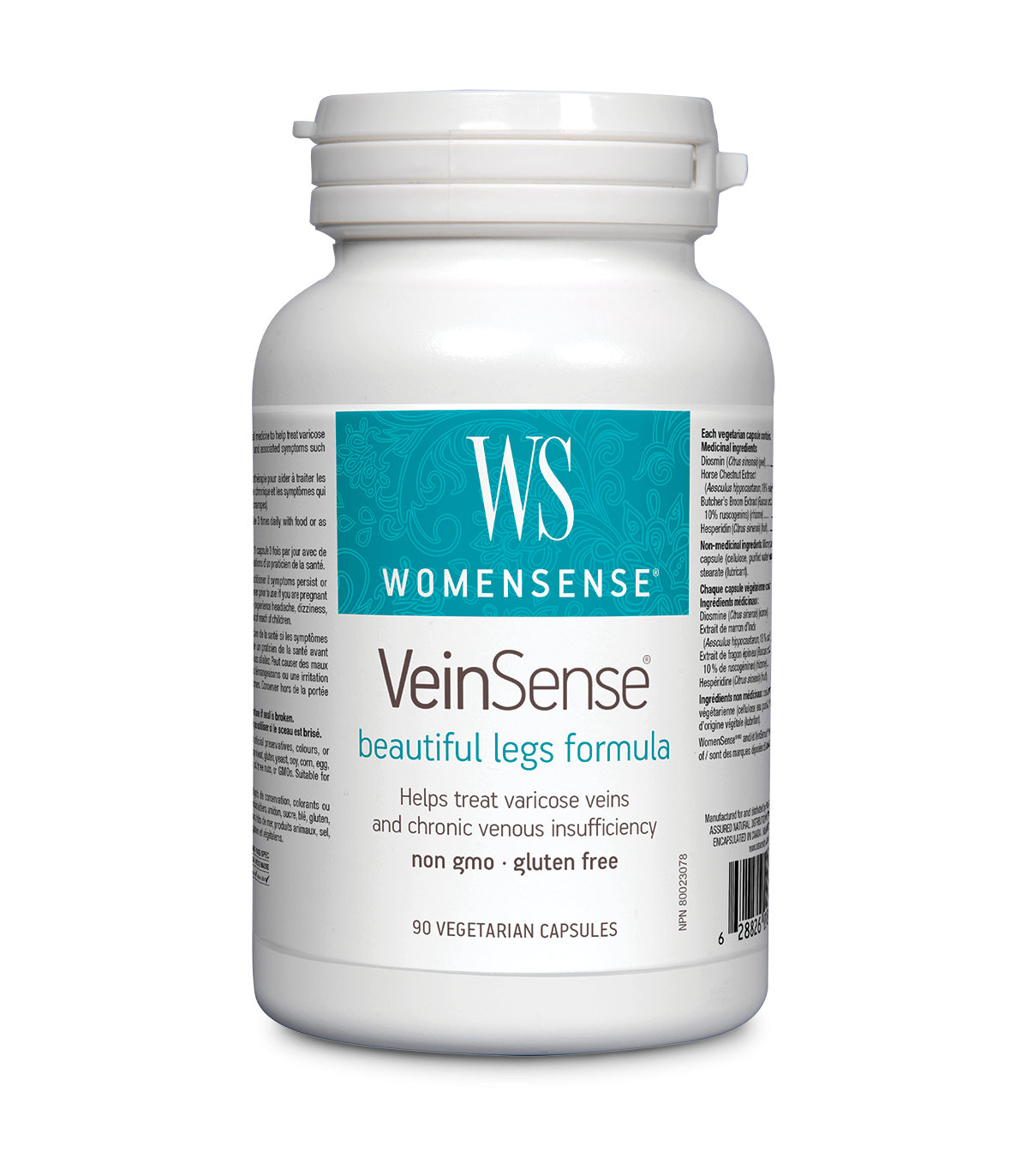 VeinSense 90 Vegi Capsules | Safest & Easiest Shopping Vitamins Online | VITASHOP