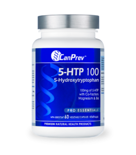 CanPrev 5-HTP 100 with B6 Magnesium 60 Vegi Capsules | Unbeatable Prices, Daily Deals | VITASHOP