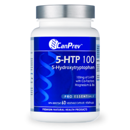 CanPrev 5-HTP 100 with B6 Magnesium 60 Vegi Capsules | Unbeatable Prices, Daily Deals | VITASHOP