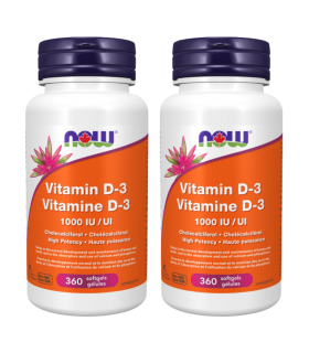 NOW Foods 나우 푸드 비타민 D-3 1000 IU 360 소프트젤 | 매일 업데이트되는 특가 상품 | VITASHOP