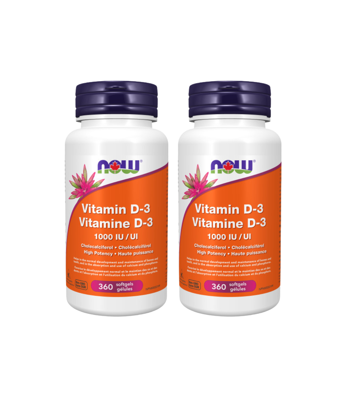 NOW Foods Vitamin D-3 1000 IU 360 Softgels | 每天不同折扣, 全网最低价格 | 种类齐全的保健品店铺 VITASHOP, 只有你想不到, 没有你买不到 !