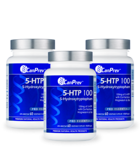 CanPrev 5-HTP 100 with B6 Magnesium 60 Vegi Capsules | Unbeatable Prices, Daily Deals | VITASHOP