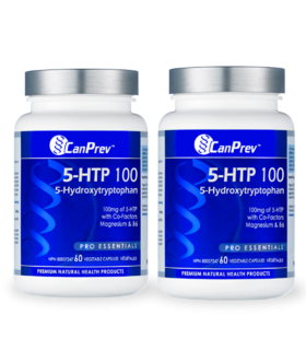 CanPrev 5-HTP 100 with B6 Magnesium 60 Vegi Capsules | 每天不同折扣, 全网最低价格 | 种类齐全的保健品店铺 VITASHOP, 只有你想不到, 没有你买不到 !