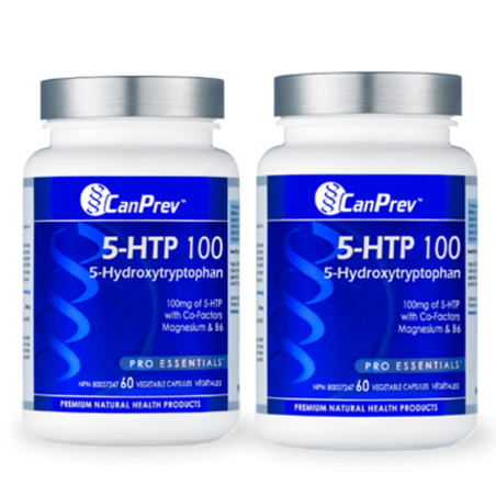 CanPrev 5-HTP 100 with B6 Magnesium 60 Vegi Capsules | 每天不同折扣, 全网最低价格 | 种类齐全的保健品店铺 VITASHOP, 只有你想不到, 没有你买不到 !