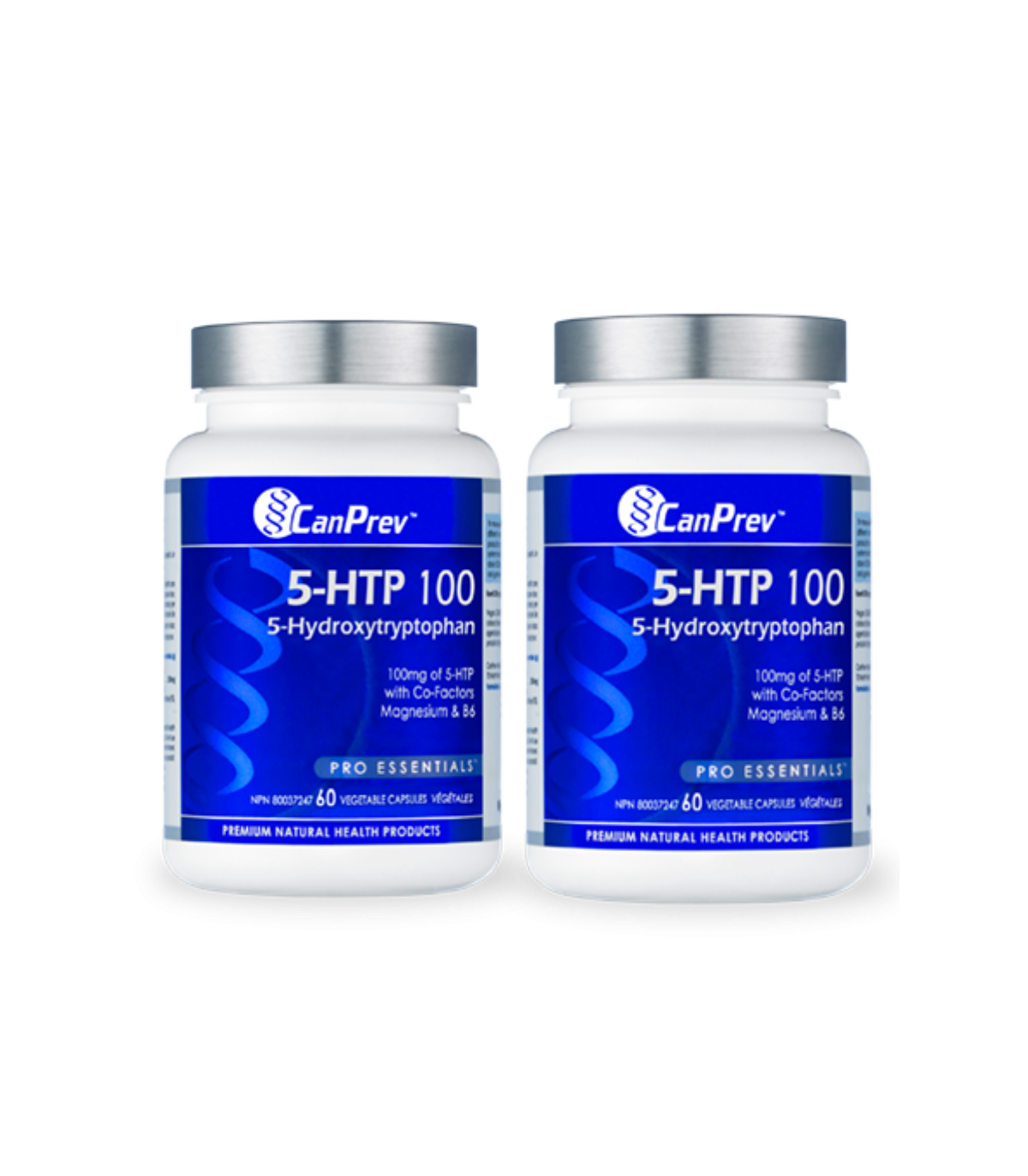 5-HTP 100 with B6 Magnesium 60 Vegi Capsules | Safest & Easiest Shopping Vitamins Online | VITASHOP