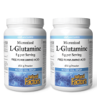 Natural Factors Micronized L-Glutamine 5 g 450g | Unbeatable Prices, Daily Deals | VITASHOP