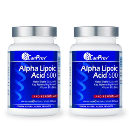 CanPrev Alpha Lipoic Acid 600 60 Vegi Capsules | Unbeatable Prices, Daily Deals | VITASHOP
