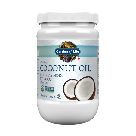 RAW Coconut Oil Virgin Organic 414 ml | Safest & Easiest Shopping Vitamins Online | VITASHOP