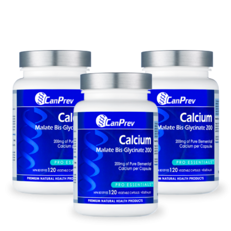 Calcium Malate Bis-Glycinate 200 120 Vegi Capsules | Safest & Easiest Shopping Vitamins Online | VITASHOP