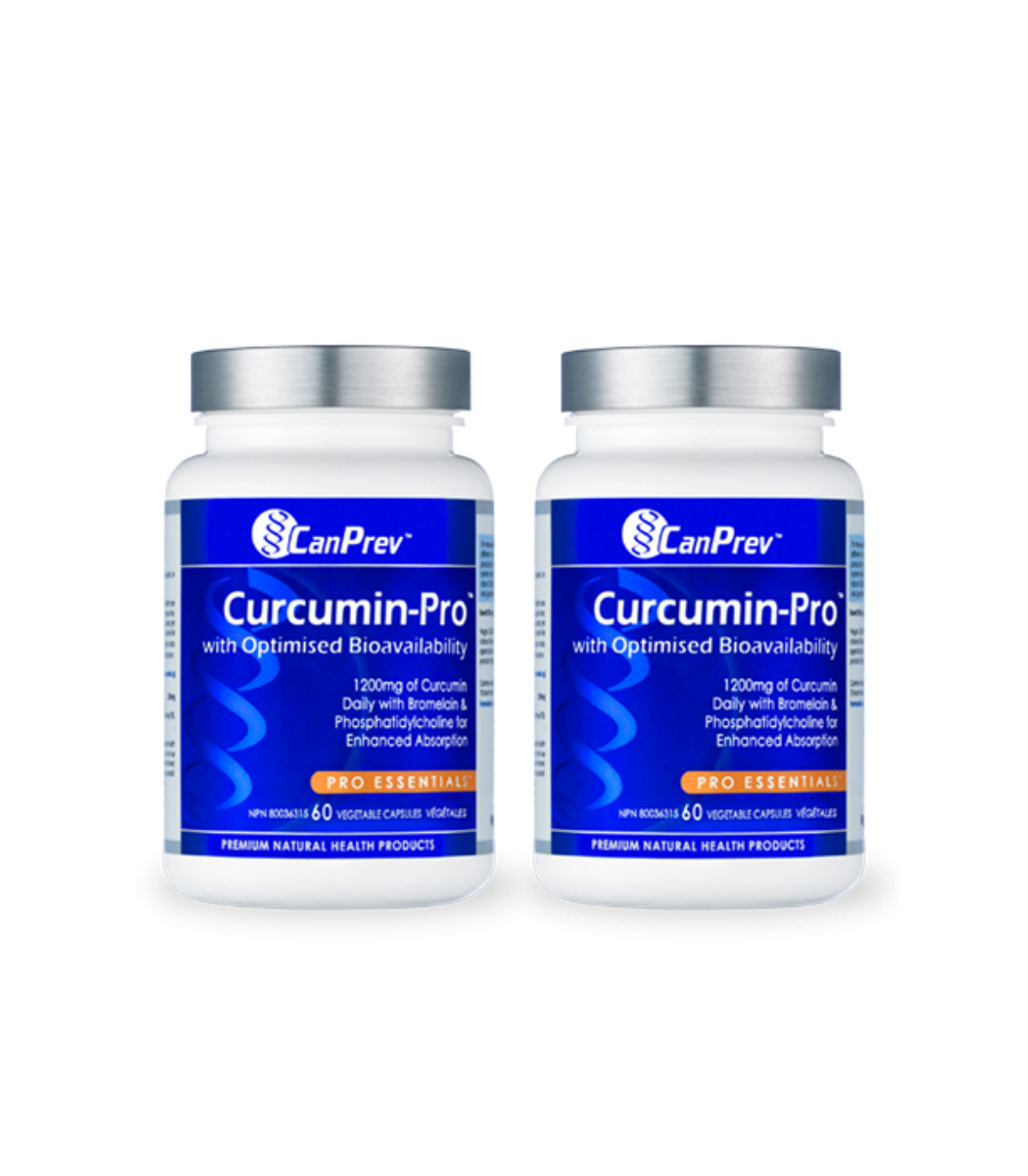 CanPrev 캔프레브 Curcumin-Pro 60 식물성 캡슐 | 매일 업데이트되는 특가 상품 | VITASHOP