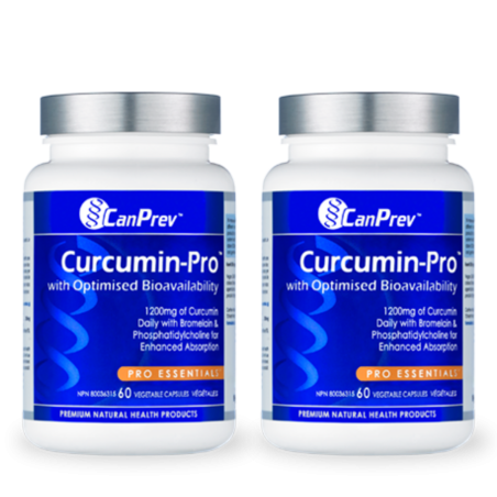 CanPrev 캔프레브 Curcumin-Pro 60 식물성 캡슐 | 매일 업데이트되는 특가 상품 | VITASHOP