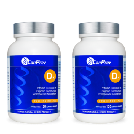 CanPrev D3 - Organic Coconut Oil 120 softgels | 每天不同折扣, 全网最低价格 | 种类齐全的保健品店铺 VITASHOP, 只有你想不到, 没有你买不到 !