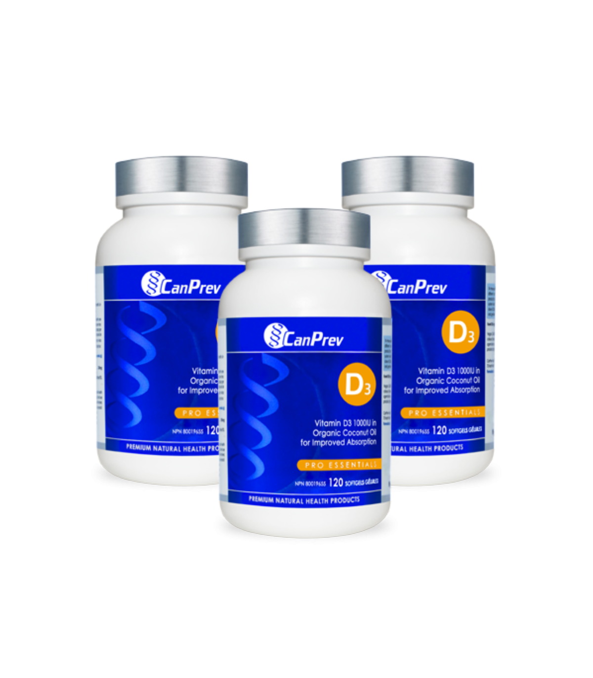 CanPrev D3 - Organic Coconut Oil 120 softgels | 每天不同折扣, 全网最低价格 | 种类齐全的保健品店铺 VITASHOP, 只有你想不到, 没有你买不到 !