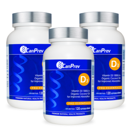 CanPrev D3 - Organic Coconut Oil 120 softgels | 每天不同折扣, 全网最低价格 | 种类齐全的保健品店铺 VITASHOP, 只有你想不到, 没有你买不到 !