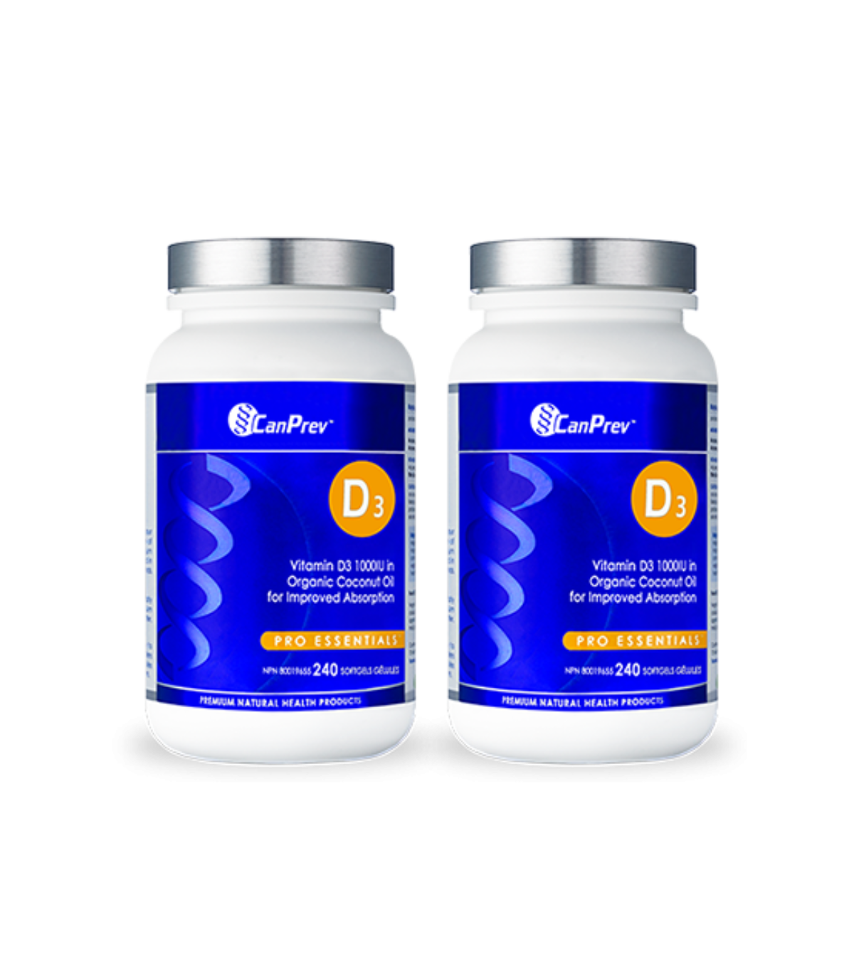 D3 - Organic Coconut Oil 240 softgels | Safest & Easiest Shopping Vitamins Online | VITASHOP