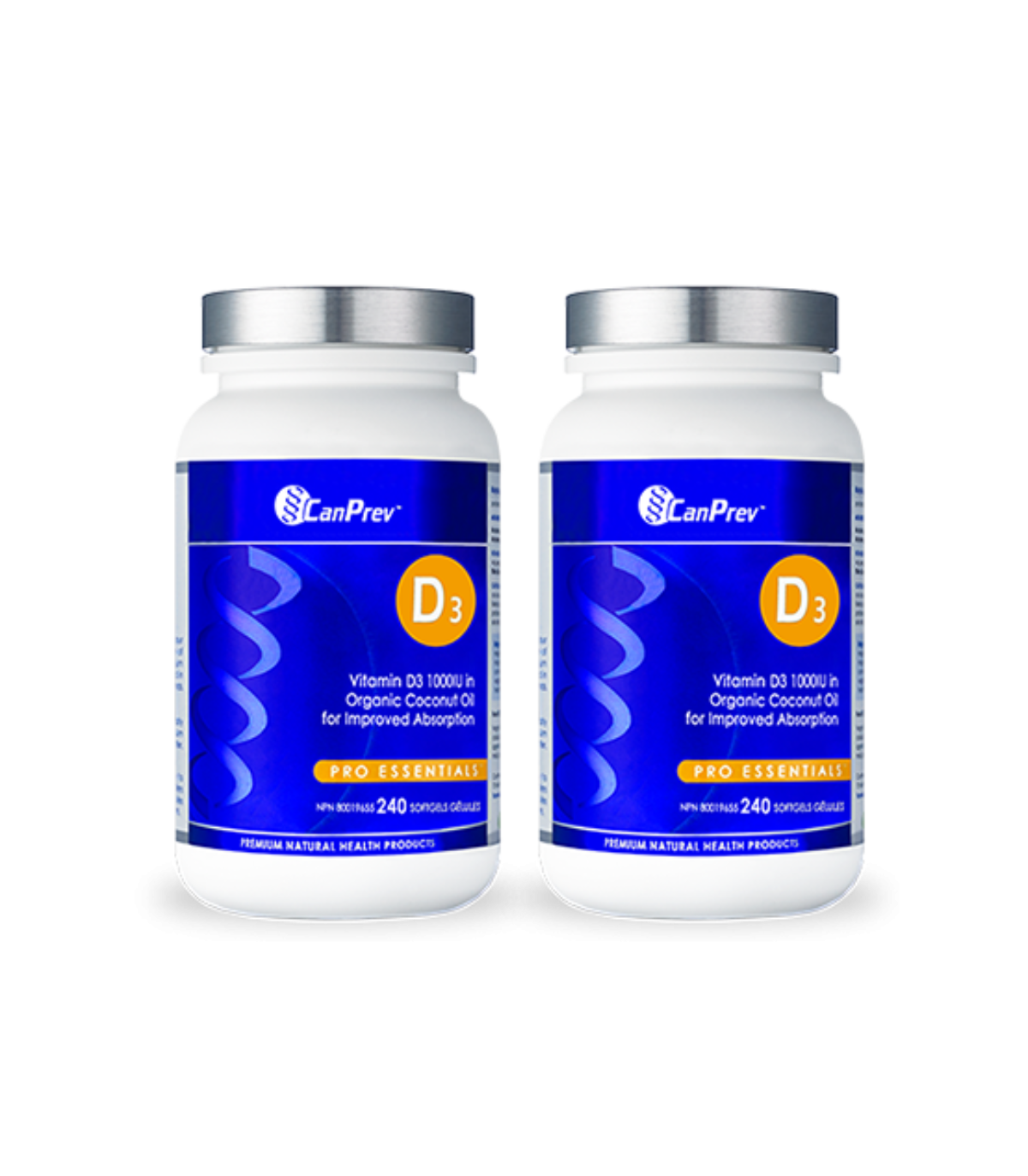 D3 - Organic Coconut Oil 240 softgels | Safest & Easiest Shopping Vitamins Online | VITASHOP