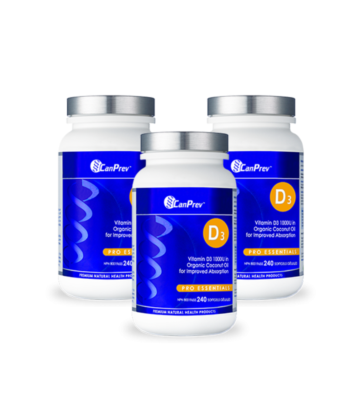 CanPrev D3 - Organic Coconut Oil 240 softgels | 每天不同折扣, 全网最低价格 | 种类齐全的保健品店铺 VITASHOP, 只有你想不到, 没有你买不到 !