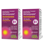 Natural Factors BioCoenzymated Benfotiamine B1 + Sulbutiamine 60 Vegetarian Capsules Unbeatable Prices, Daily Deals  VITAS