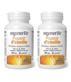 Natural Factors Regenerlife BeePowerful 시베리아 인삼, 꿀벌 프로폴리스, & 녹차 300 mg | 매일 업데이트되는 특가 상품 | VITASHOP