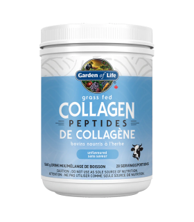 Garden of Life Grass Fed Collagen Peptides, Unflavoured 560 g | Unbeatable Prices, Daily Deals | VITASHOP