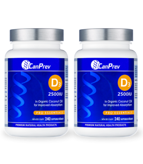 CanPrev D3 2500IU - MCT Base 240 softgels | 每天不同折扣, 全网最低价格 | 种类齐全的保健品店铺 VITASHOP, 只有你想不到, 没有你买不到 !