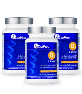 CanPrev D3 2500IU - MCT Base 240 softgels | Unbeatable Prices, Daily Deals | VITASHOP
