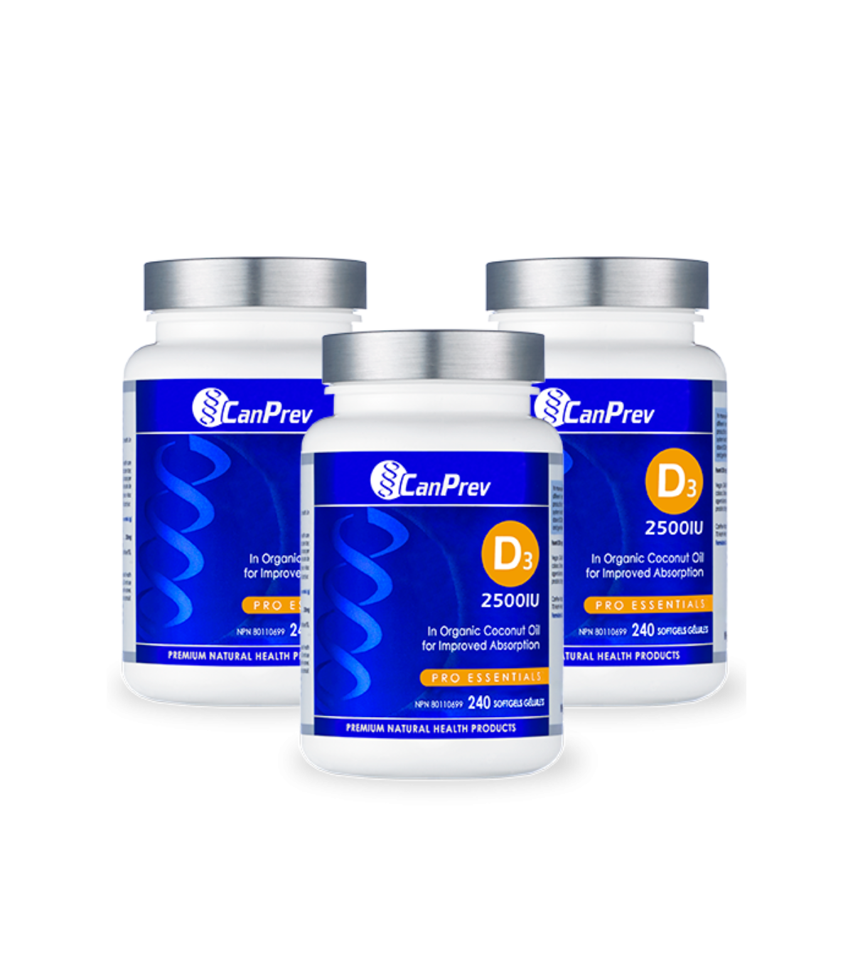 CanPrev D3 2500IU - MCT Base 240 softgels | 每天不同折扣, 全网最低价格 | 种类齐全的保健品店铺 VITASHOP, 只有你想不到, 没有你买不到 !