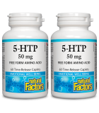 Natural Factors 5-HTP 50 mg,  60 Time-Release Caplets | Unbeatable Prices, Daily Deals | VITASHOP