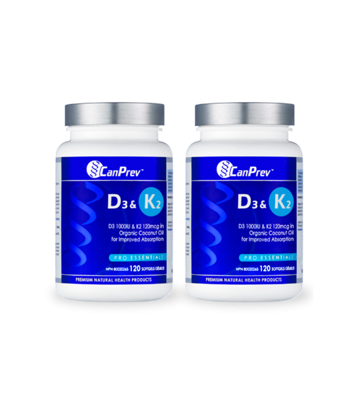 CanPrev D3 & K2 Organic Coconut Oil 120 softgels | 每天不同折扣, 全网最低价格 | 种类齐全的保健品店铺 VITASHOP, 只有你想不到, 没有你买不到 !