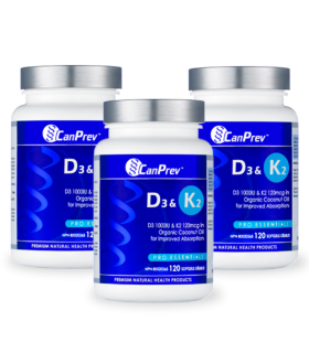 D3 & K2 Organic Coconut Oil 120 softgels | Safest & Easiest Shopping Vitamins Online | VITASHOP