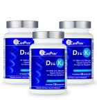 CanPrev D3 & K2 Organic Coconut Oil 120 softgels | Unbeatable Prices, Daily Deals | VITASHOP
