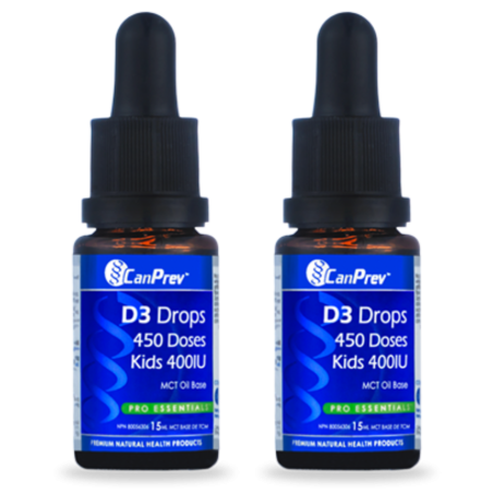 D3 Drops Kids 400IU MCT base 15 ml | Safest & Easiest Shopping Vitamins Online | VITASHOP