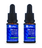 D3 Drops Kids 400IU MCT base 15 ml | Safest & Easiest Shopping Vitamins Online | VITASHOP