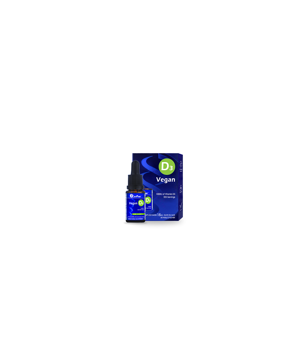 CanPrev D3 Drops 1000IU Vegan 15 ml | 每天不同折扣, 全网最低价格 | 种类齐全的保健品店铺 VITASHOP, 只有你想不到, 没有你买不到 !
