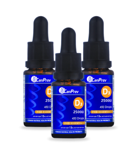 D3 Drops 2500IU MCT Base 15 ml | Safest & Easiest Shopping Vitamins Online | VITASHOP