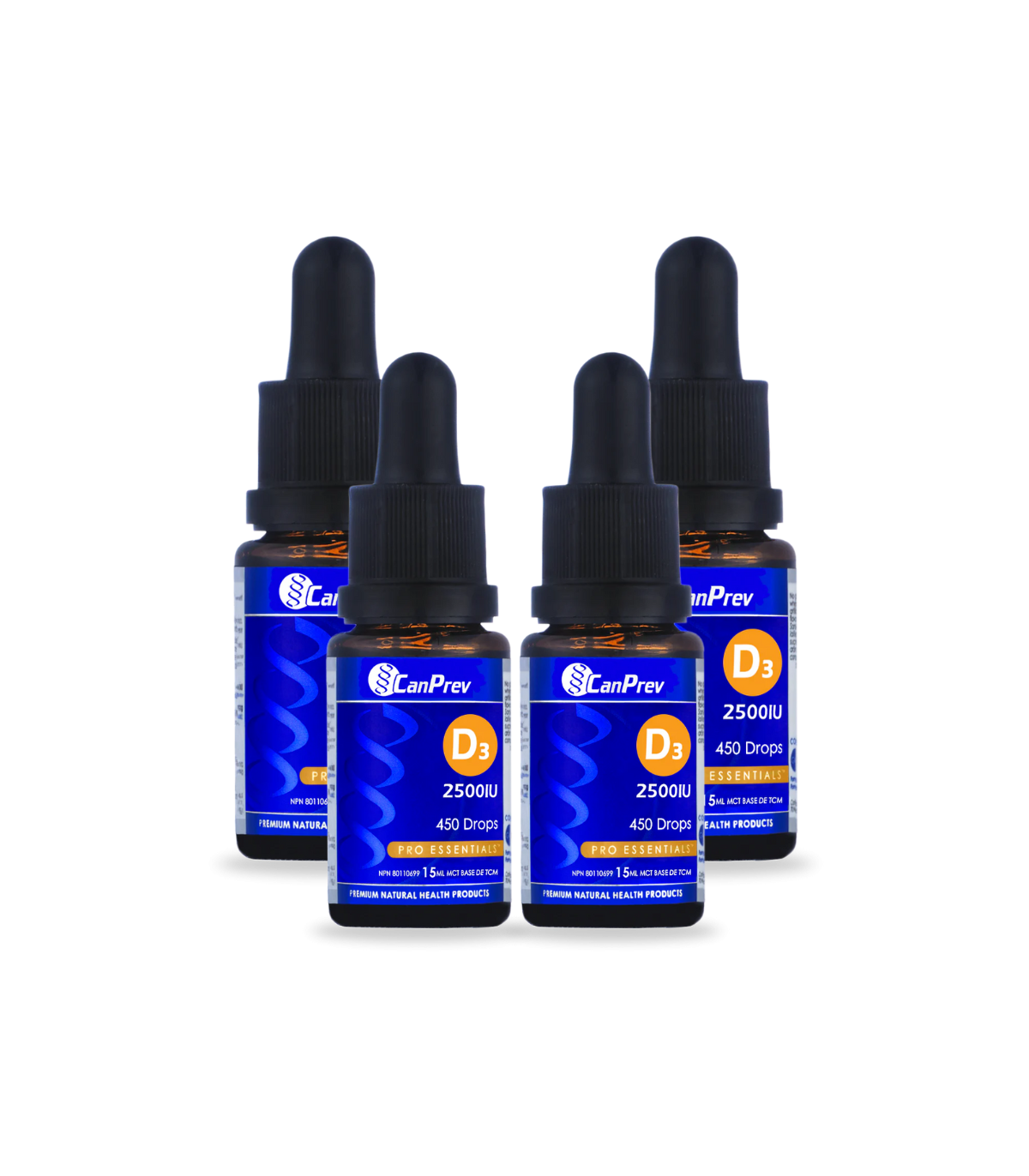D3 Drops 2500IU MCT Base 15 ml | Safest & Easiest Shopping Vitamins Online | VITASHOP