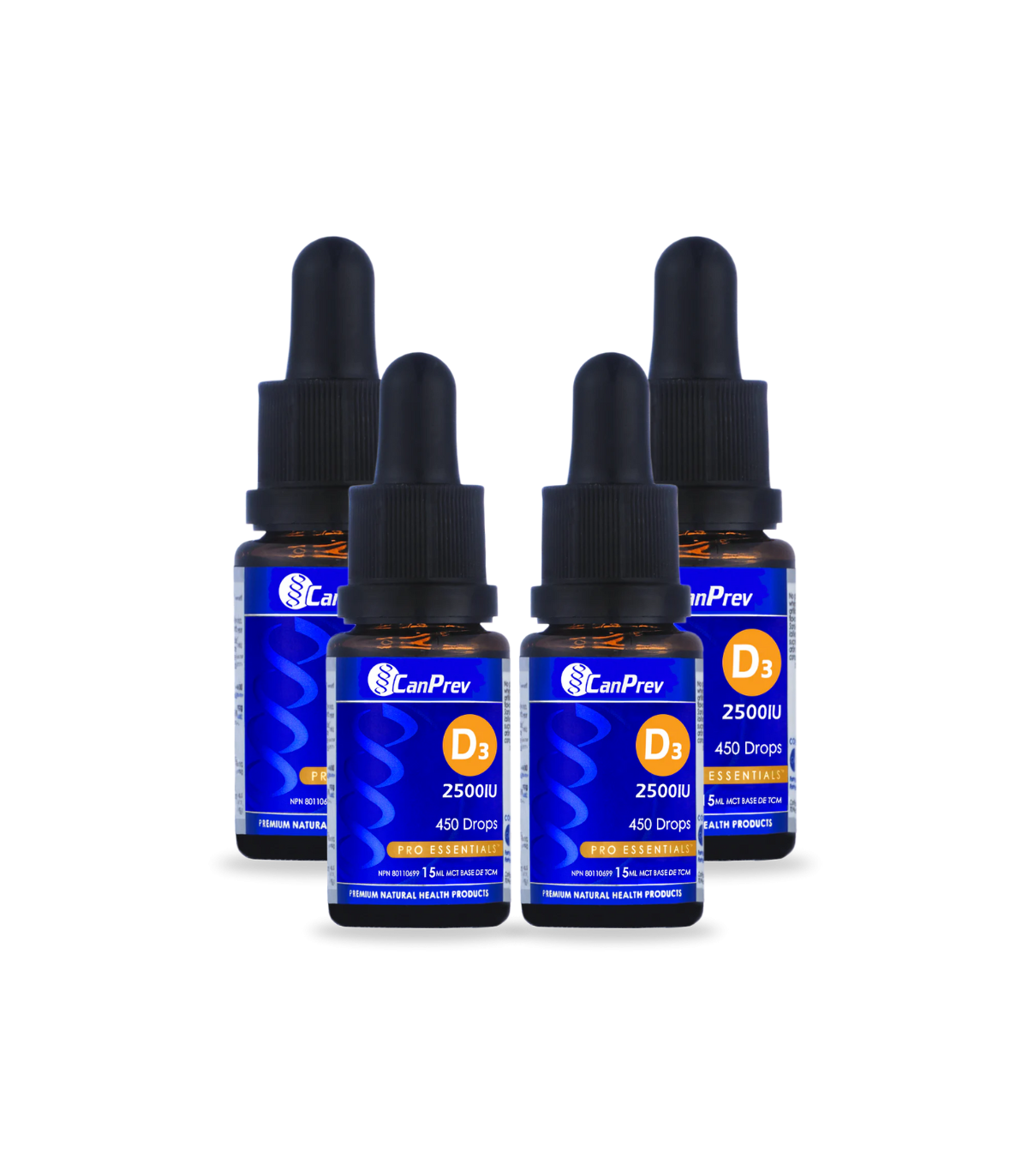D3 Drops 2500IU MCT Base 15 ml | Safest & Easiest Shopping Vitamins Online | VITASHOP