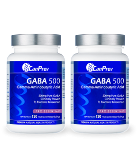 CanPrev GABA 500 120 Vegi Capsules | Unbeatable Prices, Daily Deals | VITASHOP