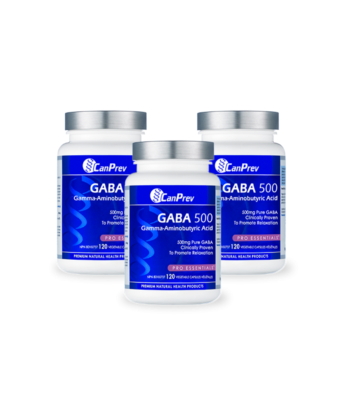 GABA 500 120 Vegi Capsules | Safest & Easiest Shopping Vitamins Online | VITASHOP